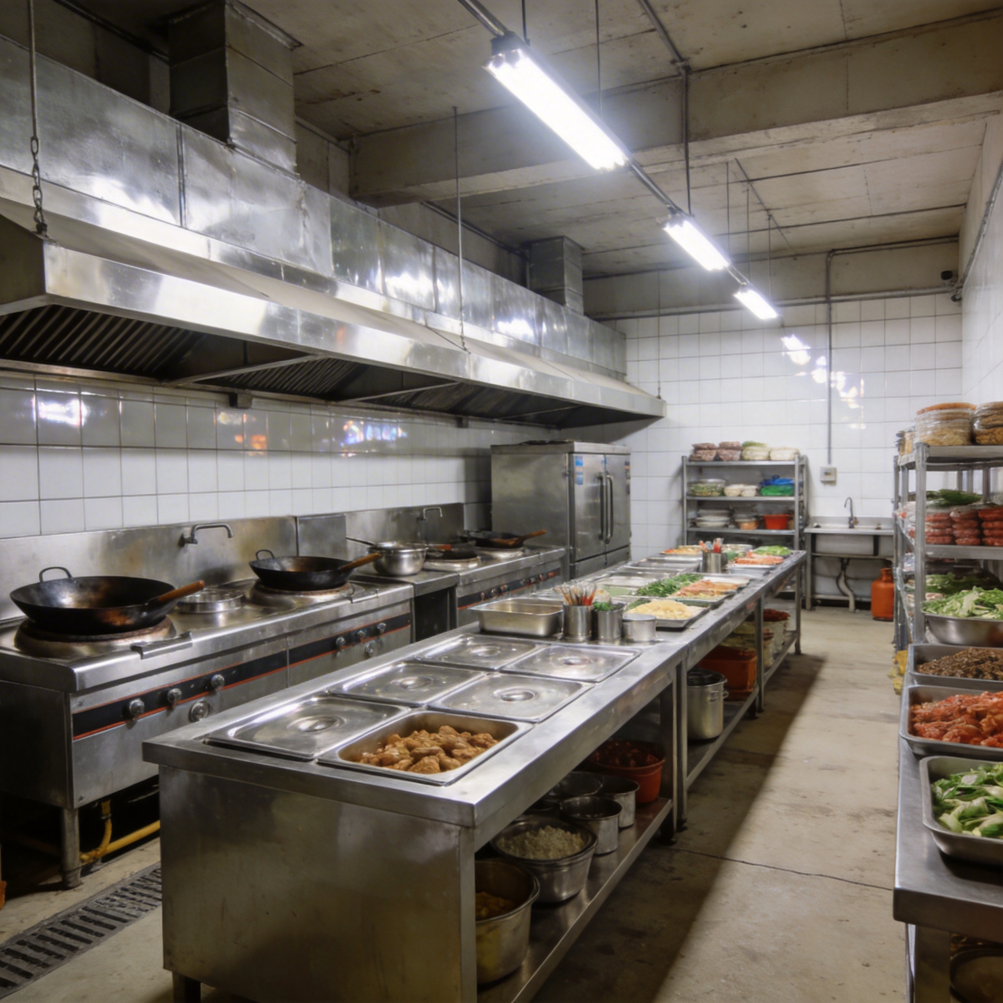 某五星级酒店中央厨房