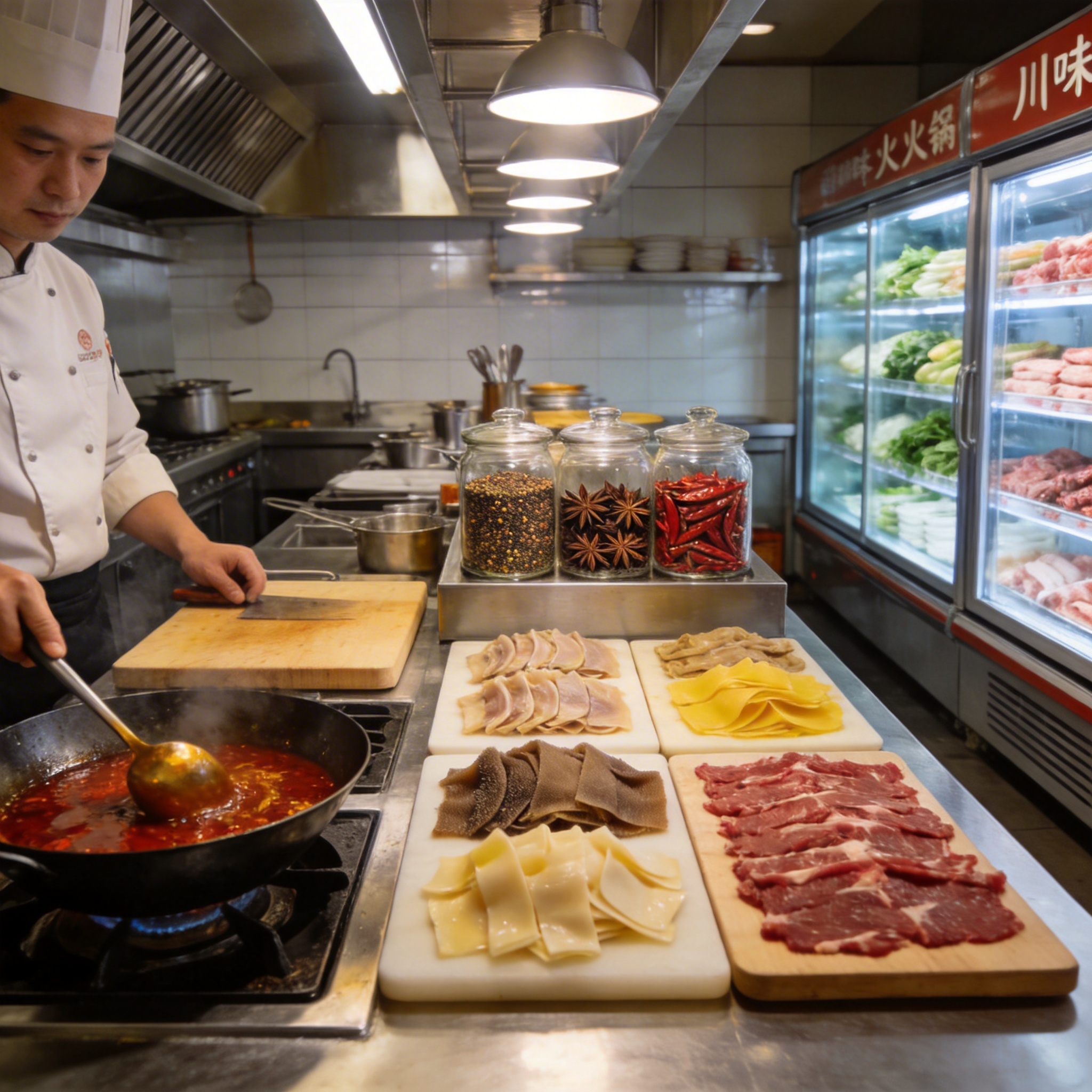 连锁火锅店厨房改造